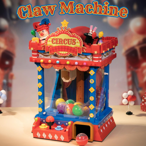Save Big On A 1,910-Piece Claw Machine Building Set That Actually Works 