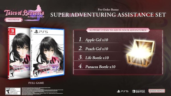 Tales of Berseria Remastered Preorders Are Now Live 