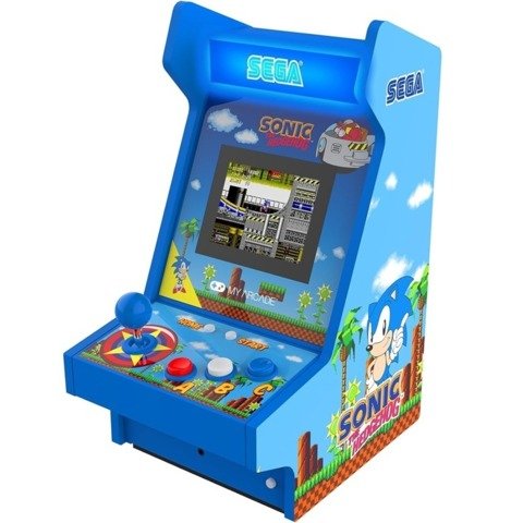Check Out These New Mini Sonic & Pac-Man Arcade Cabinets 
