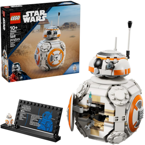 New Lego Star Wars BB-8 Droid Building Set Is Available Now 